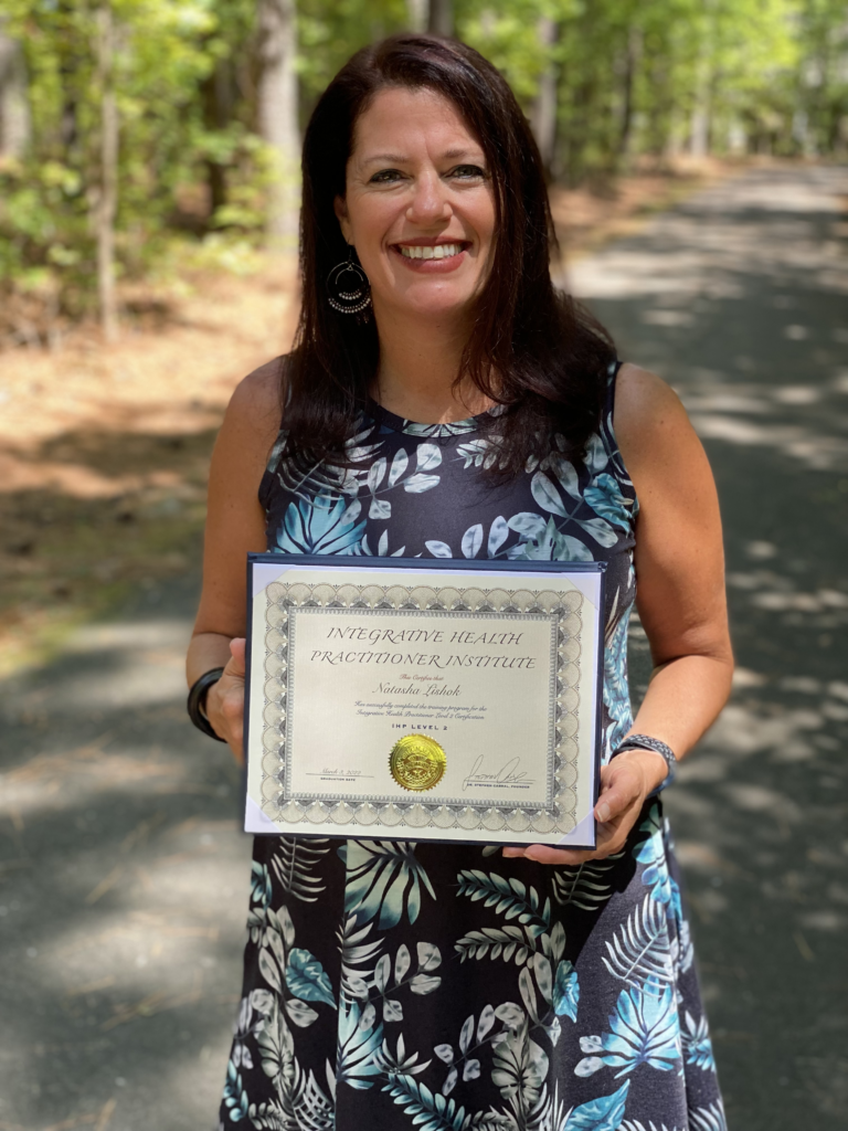 Natasha w IHP2 Certificate